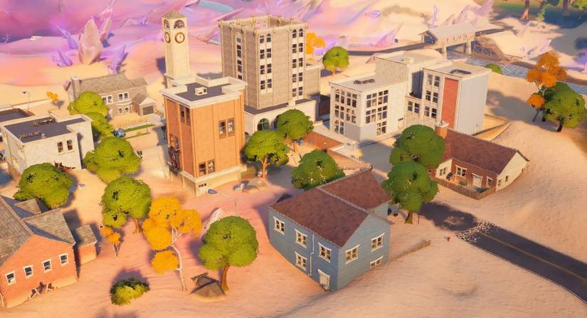 fortnite tilted towers back