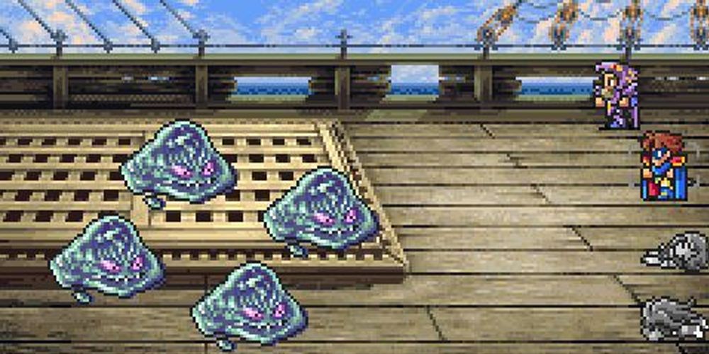 The Gel Fish enemy from Final Fantasy V