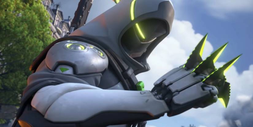 genji with shuriken in overwatch 2
