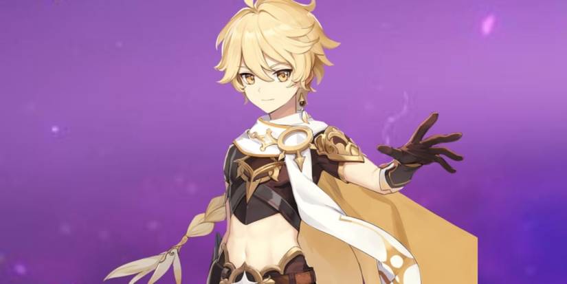 Genshin Impact Aether Electro Background