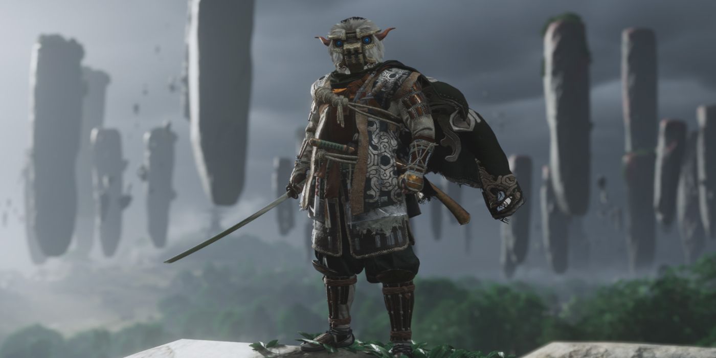 shadow of the colossus armor in ghost of tsushima