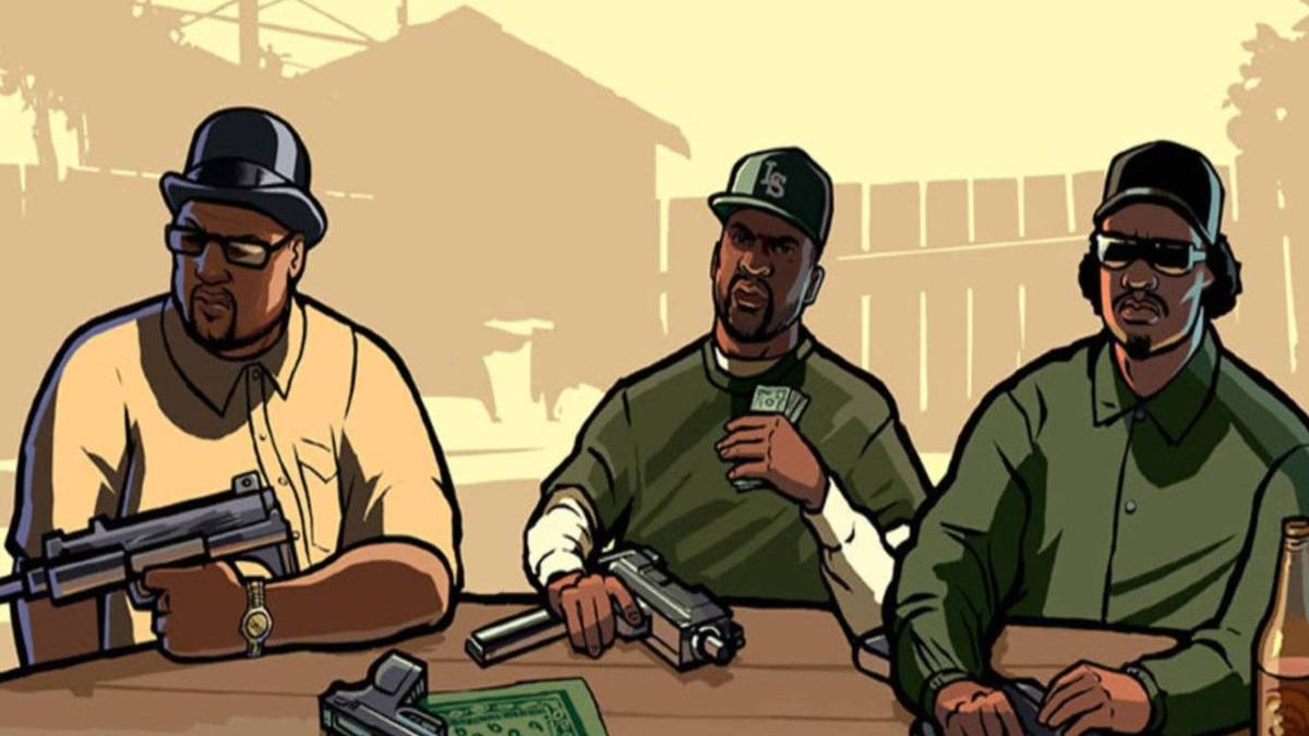 gta san andreas character art