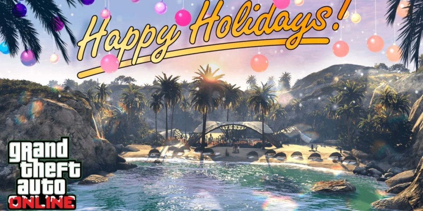 gta online christmas card