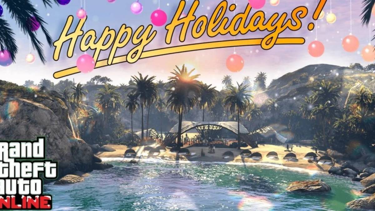 gta online christmas card