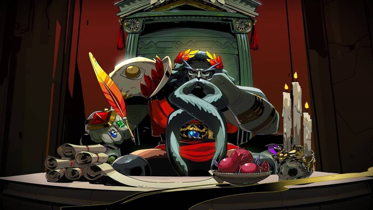 hades sitting down in hades