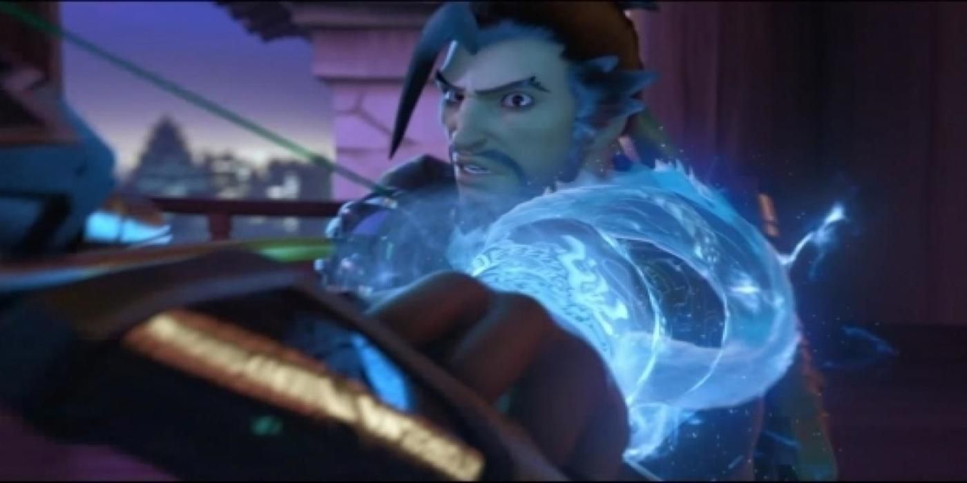 hanzo uses ultimate in overwatch short