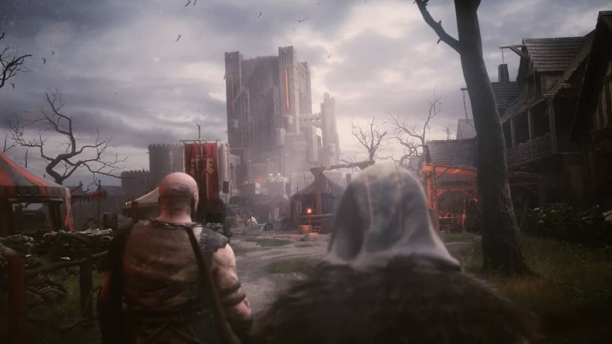 hood outlaws and legends castle in the rain