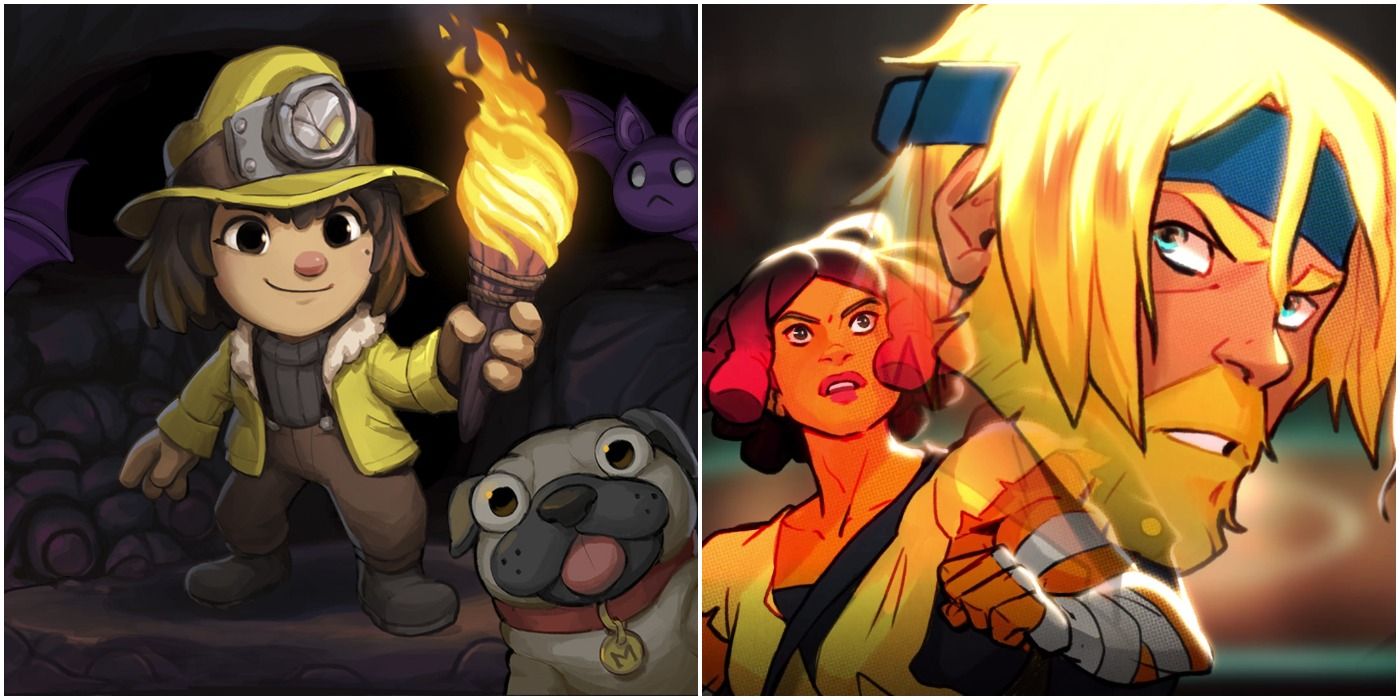 Indie games - Spelunky 2 and Streets of Rage 4