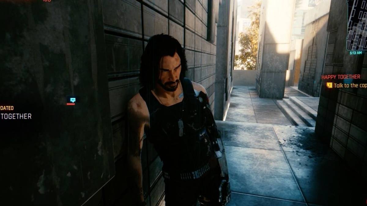 image of johnny silverhand in cyberpunk 2077