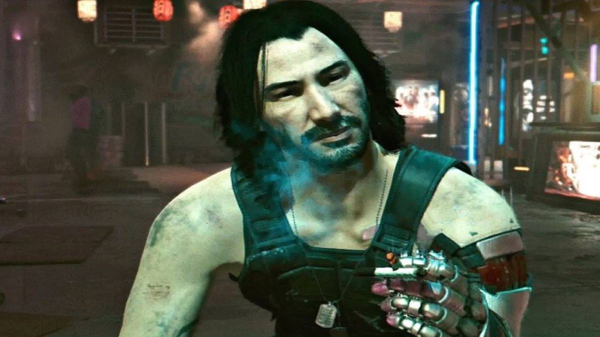 Johnny Silverhand in Tapeworm