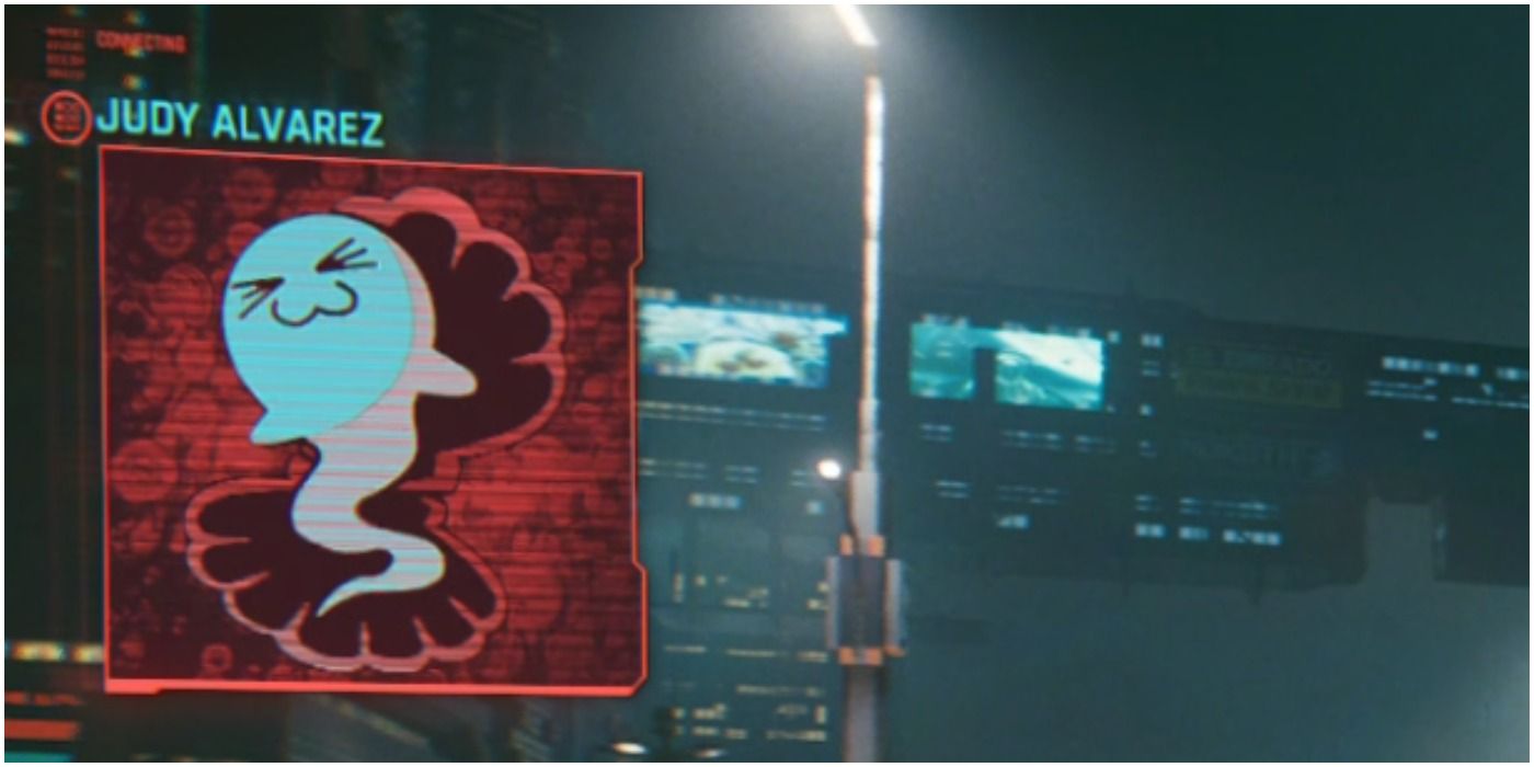 Judy Alverez's icon a reference to Ghost in the Shell