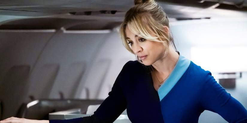 kaley cuoco the flight attendant