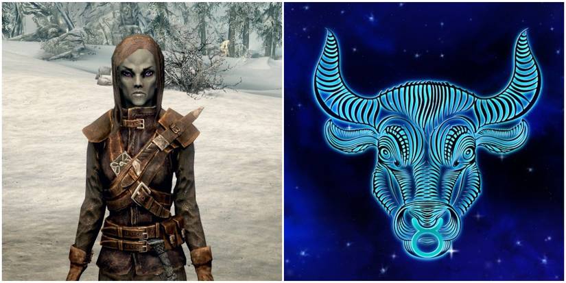 Karliah beside a Taurus symbol