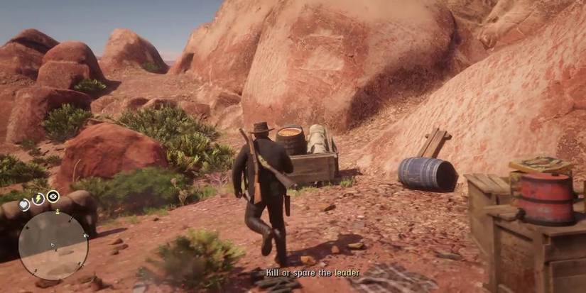 Player Going After gang leader in Red Dead Online