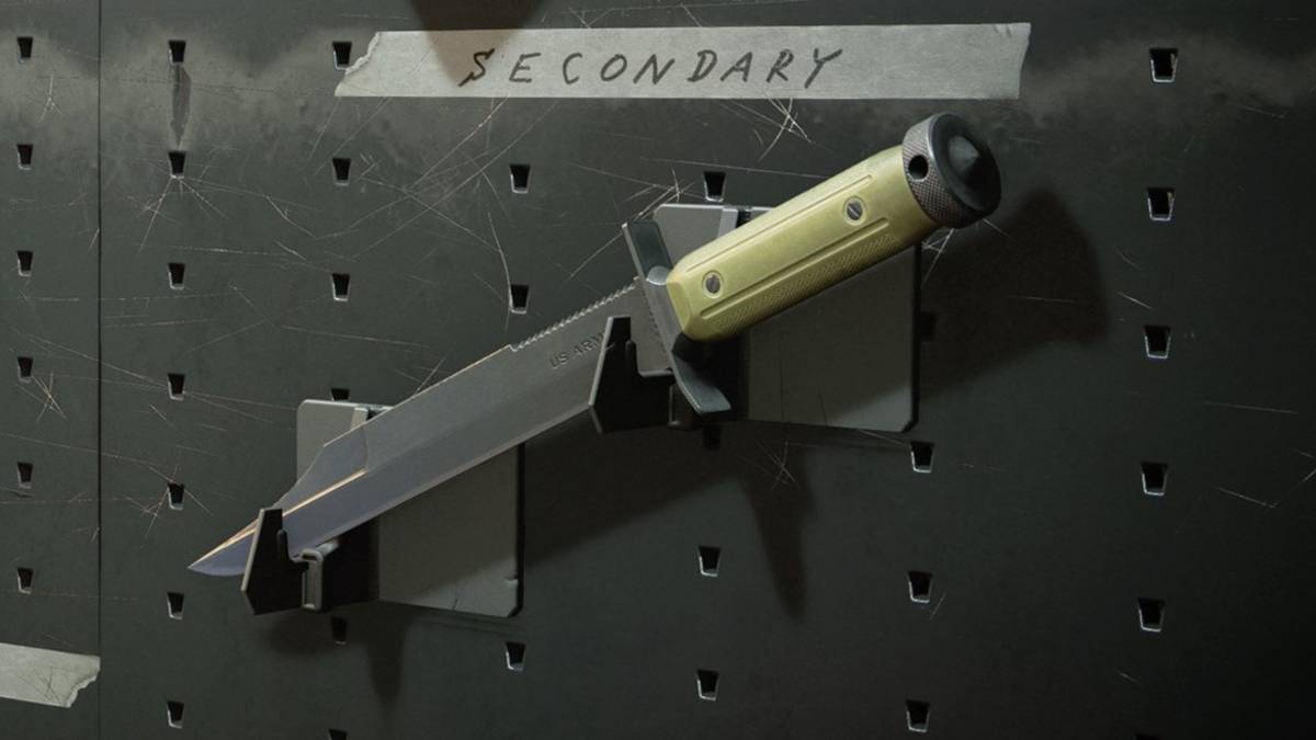 black ops cold war knife in weapon select