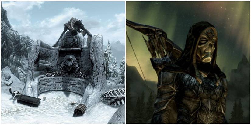 Shearpoint; next to the Dragonborn wearing Krosis