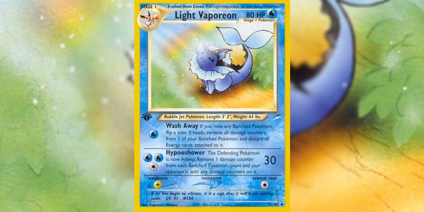 pokemon cards light Pokemon Neo Destiny Light Lanturn #23