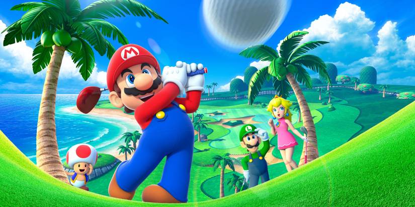 mario golf toadstool tour