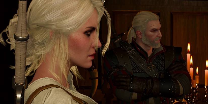 ciri and geralt