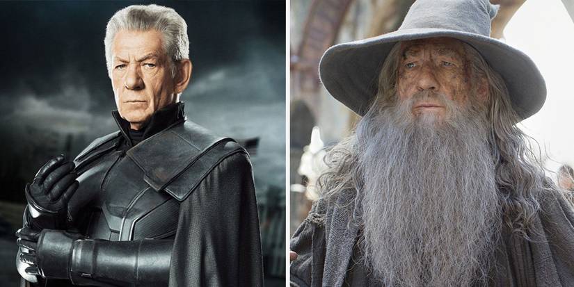 Sir Ian McKellen as Magnito & Gandalf