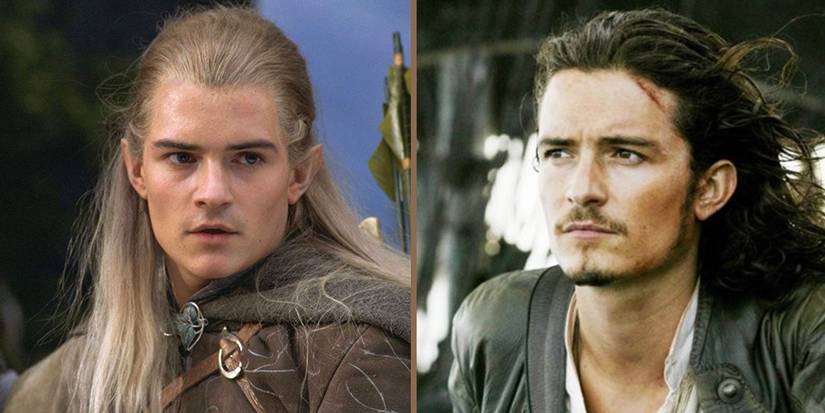 Orlando Bloom as Legolas & Will Turner