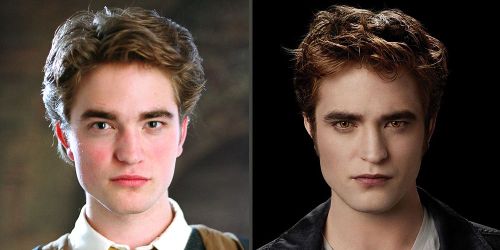 Robert Pattinson as Cedric Diggory & Edward Cullen