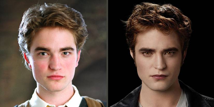 Robert Pattinson as Cedric Diggory & Edward Cullen