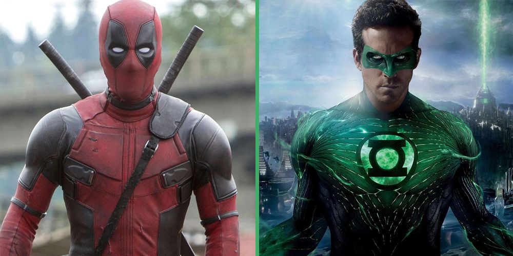 Ryan Reynolds as Deadpool & The Green Lantern