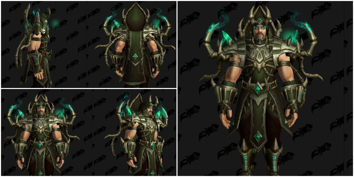 Necrolord Stiched Cloth Set World of Warcraft Shadowlands
