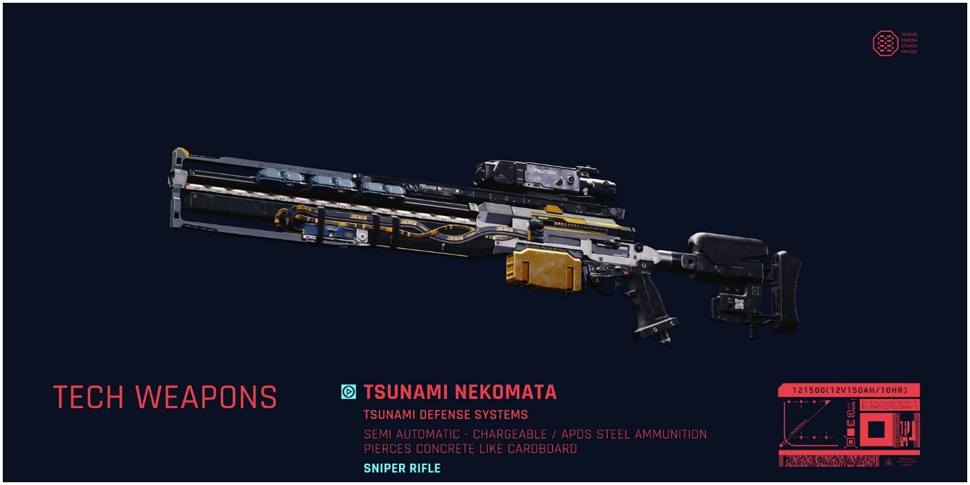 The Tsunami Nekomata sniper rifle