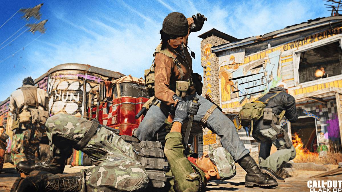 call of duty black ops cold war nuketown map chaos