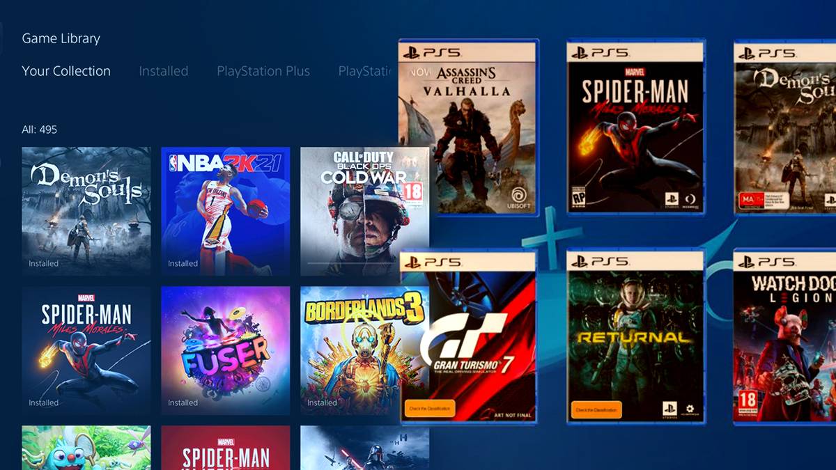 physical media future ps5