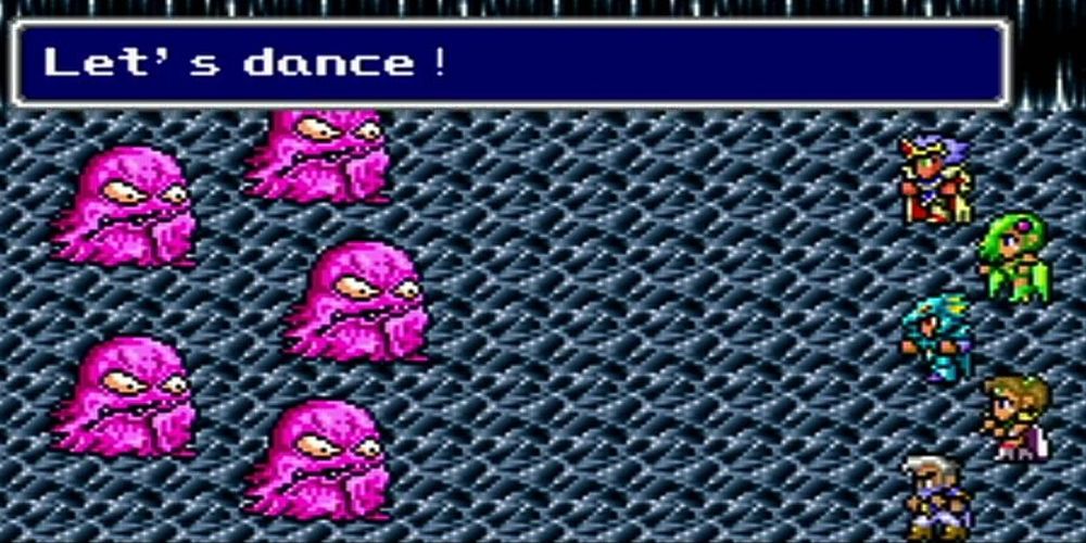 The PinkPuff enemy from Final Fantasy IV