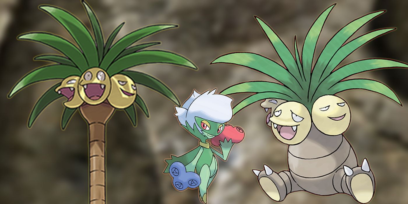 roserade exeggutor alola kanto