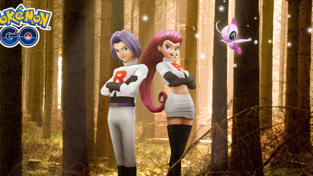jessie and james shiny celebi pokemon go