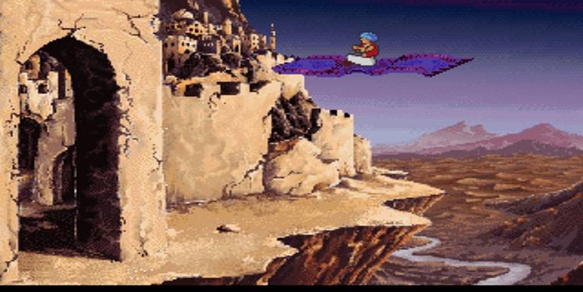 Flying carpet Prince of Persia 2