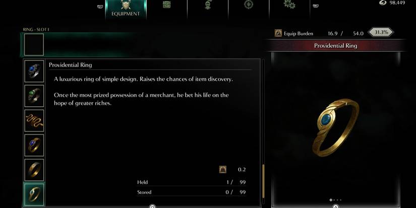 Starting Gift Choice