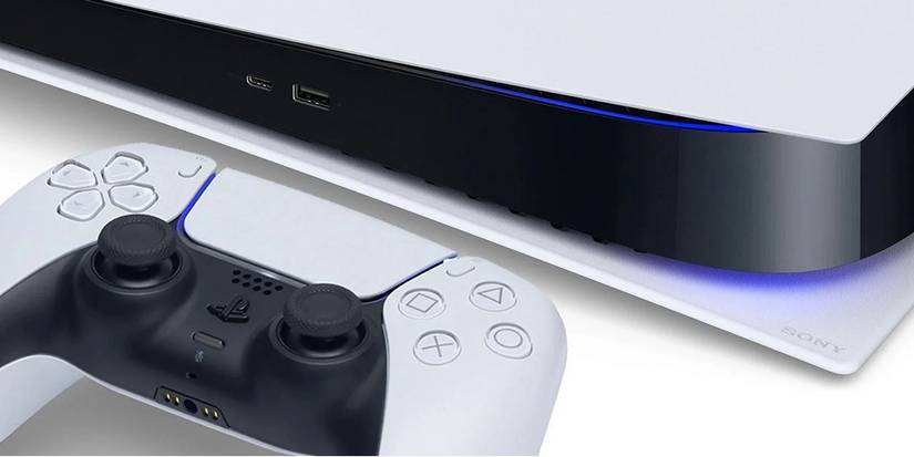 ps5 console with dualsense