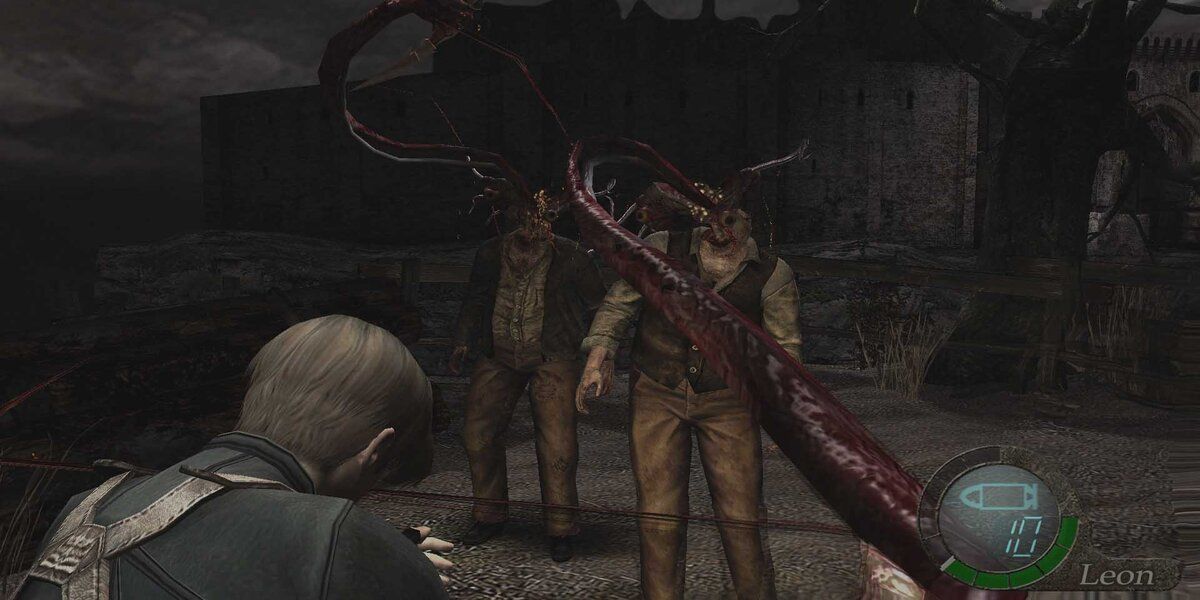 Resident Evil 4 - Plaga infected enemies