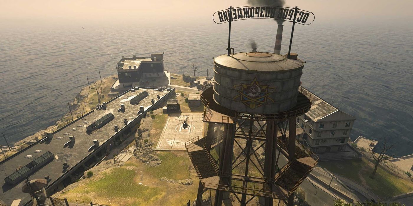 rebirth island water tower in call of duty warzone