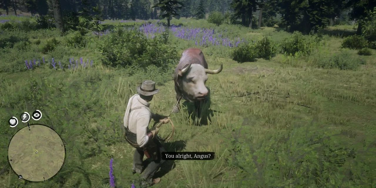 A bull in Read Dead Redemption 2