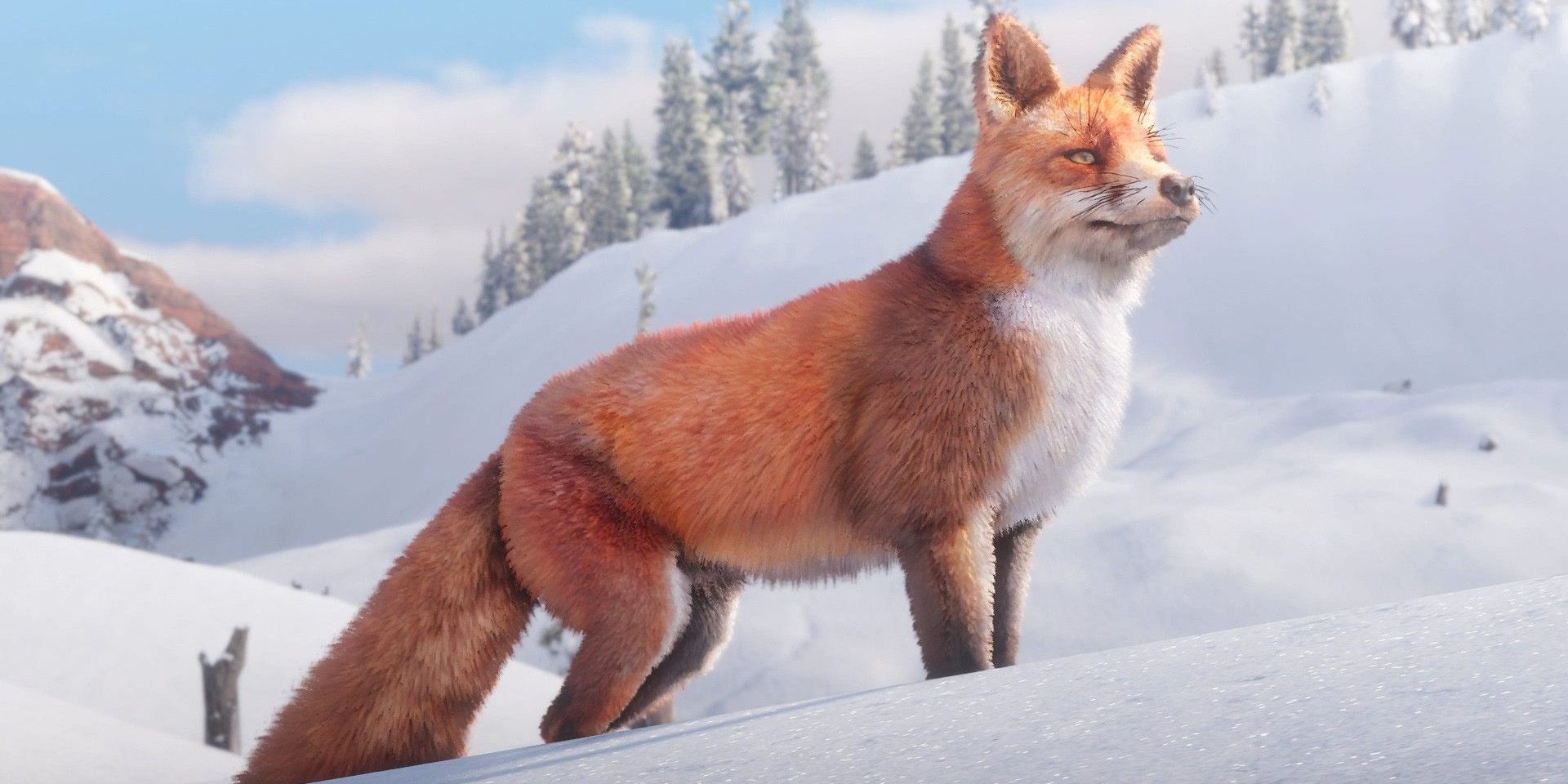 A fox in Read Dead Redemption 2