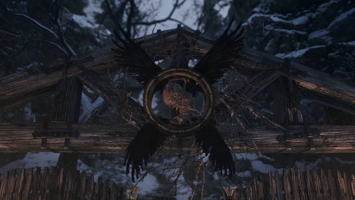 resident evil 8 weird symbol