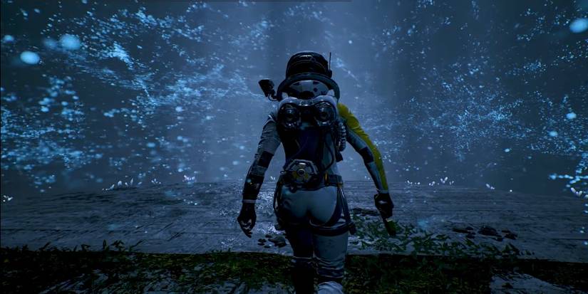 returnal gameplay trailer main character walking