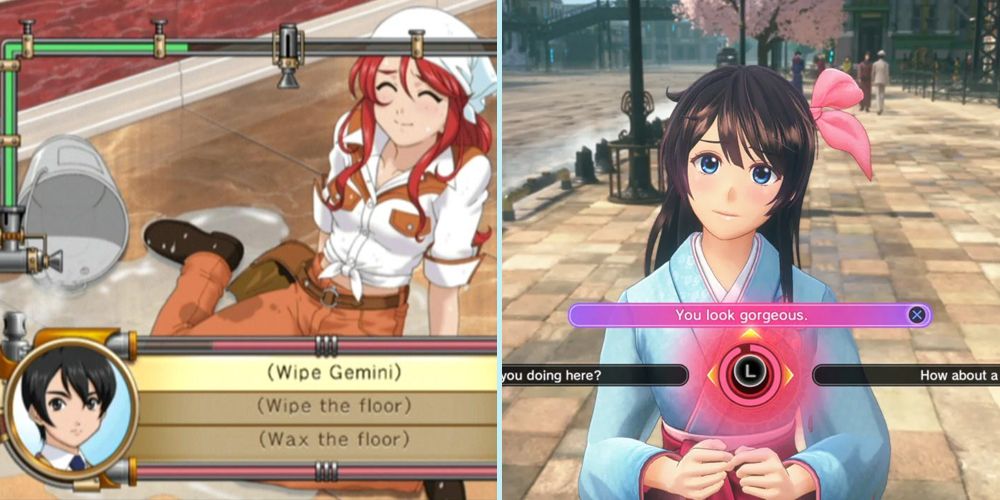 Sakura Wars: So Long, My Love (2005) and Sakura Wars (2020)