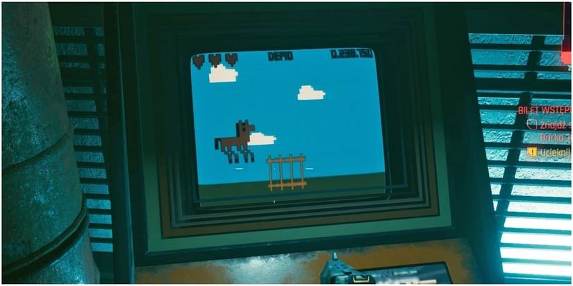 Roach Race an 8 Bit nod to The Witcher series