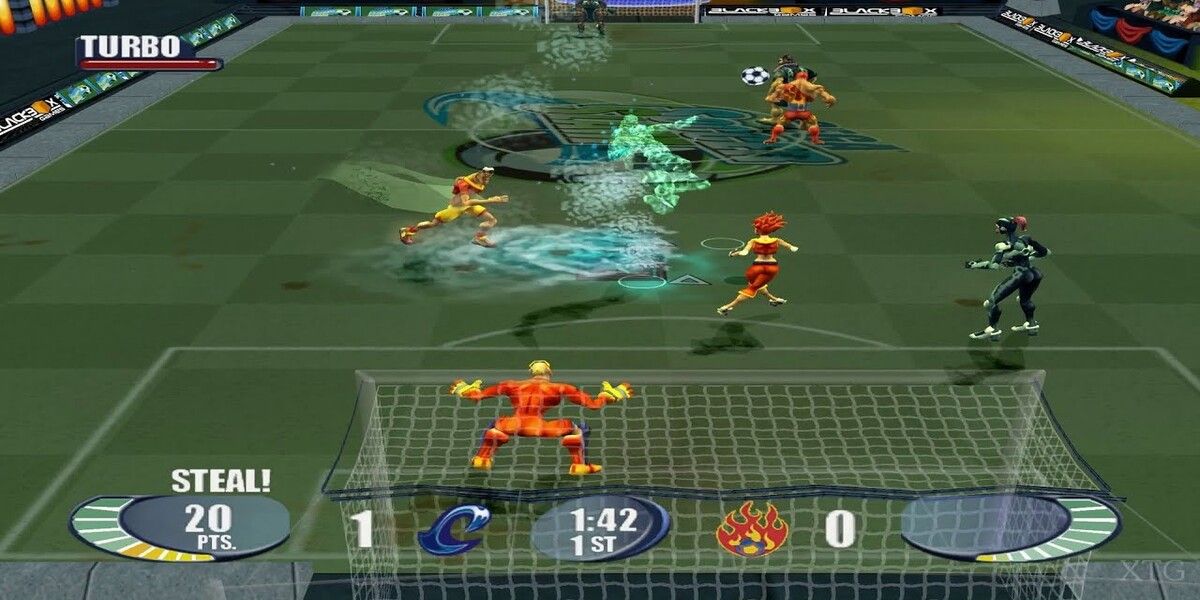 Sega Soccer Slam gameplay