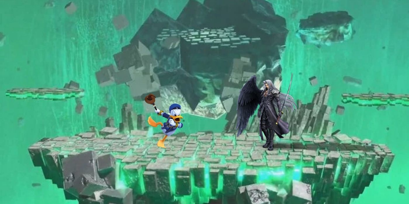 Donald Duck is stronger than Sephiroth