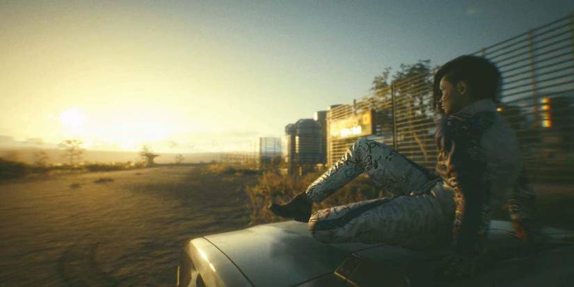 image from photo mode trailer cyberpunk