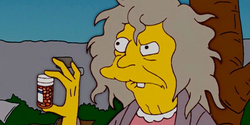The Simpsons character Eleanor Abernathy (Crazy Cat Lady)